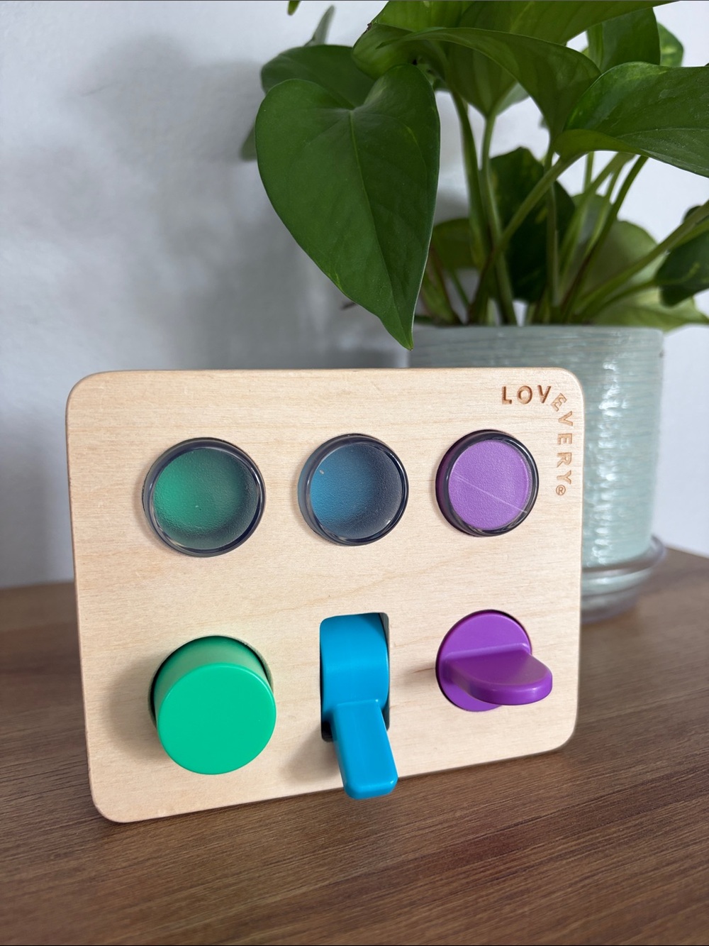 LOVEVERY Switchboard Sensory Toy
